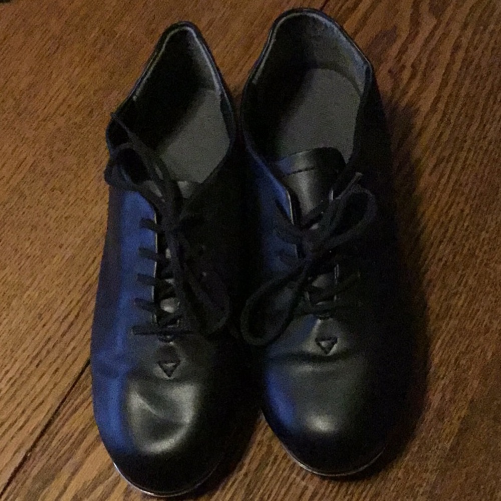 Capezio Classic Black Tap Dance Shoes